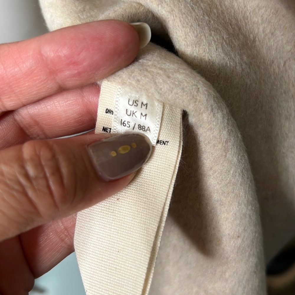 Free People Adore You Wool Coat Gray small and Medium - Picture 8 of 11